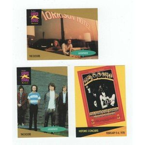 The Doors Legends Pro Set Super Stars Musicards Rock Express Trading Cards